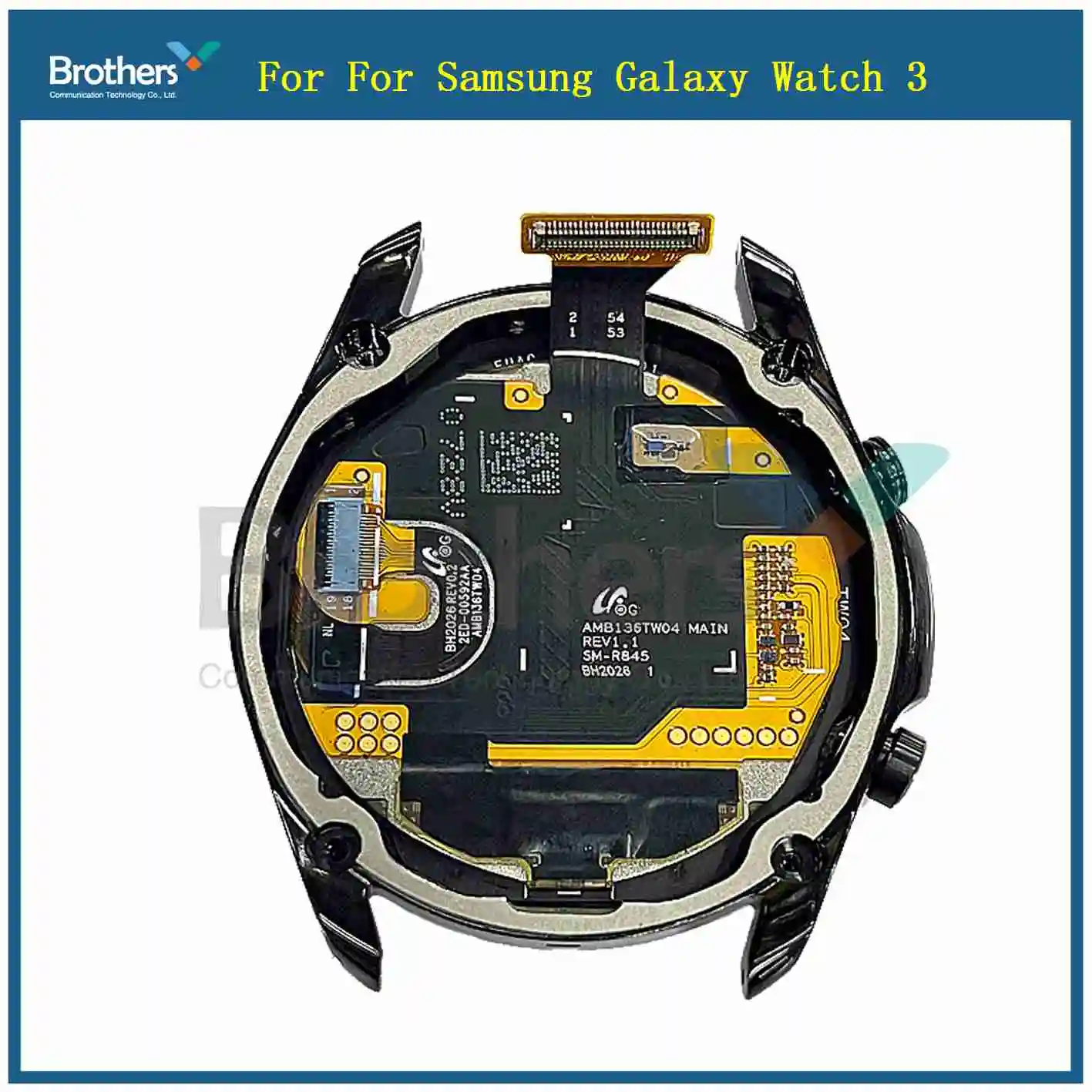 

For Samsung Galaxy Watch3 45MM SM-R840 SM-R845 R840 R845 Watch 3 LCD Display Touch Screen Digitizer Assembly With Frame