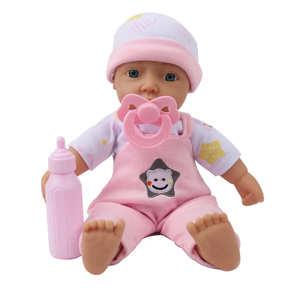 

29cm Reborn Doll Lifelike Newborn Simulation Animals Baby Girl Enamel Dolls Children Kids Educational Toy Girls DIY Toy Gift