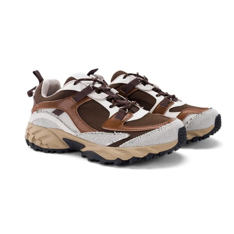 

Women's Autumn Color Matching Thick-soled Heightening Dad Shoes Casual Sports Outdoor Hiking Sneakers Fashion and Comfort