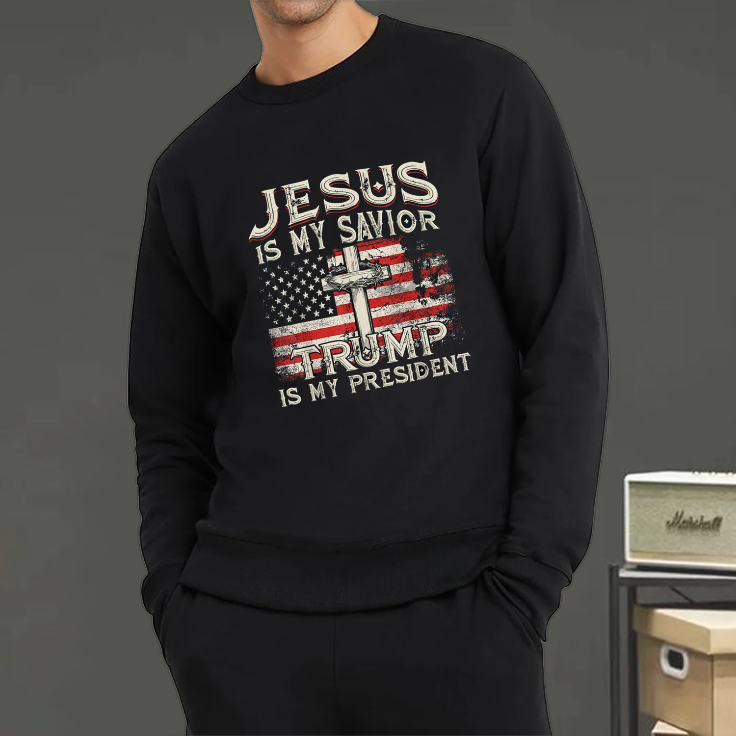 Trump Was Right about Everything Donald Trump Supporter Printed Women Men Sweatshirt Pullover Crewneck Hoodie Unisex Streetwear