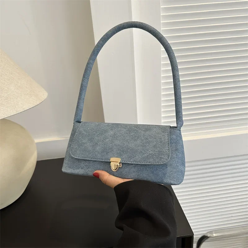 Minority Trend Handbag Underarm Bag Retro Simple Luxury Brand Shoulder Bag Women Autumn New Fashion Simple Female Shoulder Bag