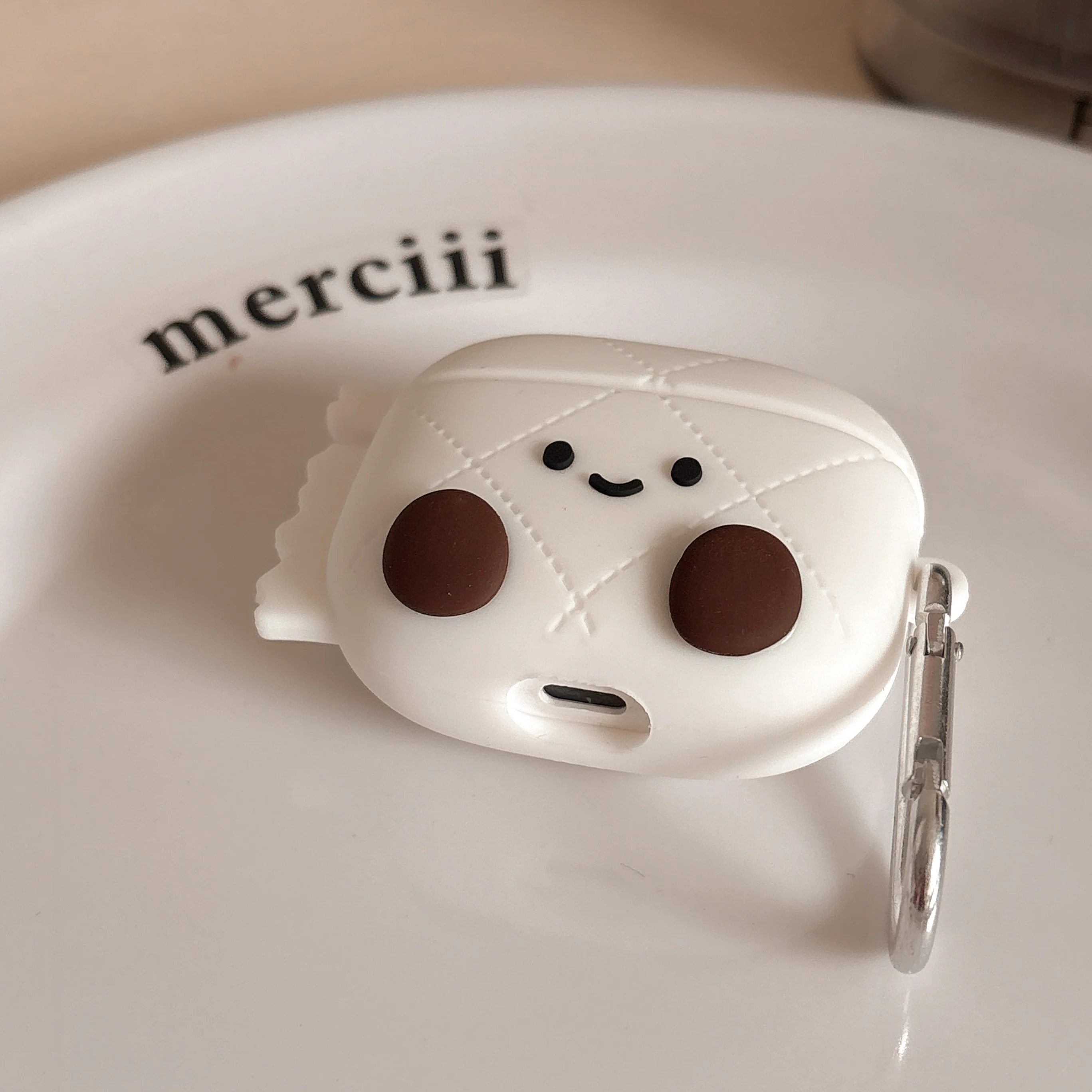 Summer New Cartoon Cute Tissue Doll 3D Simple Silicone Creative Anti Drop Suitable For AirPods1 2 3 4 Pro Pro2