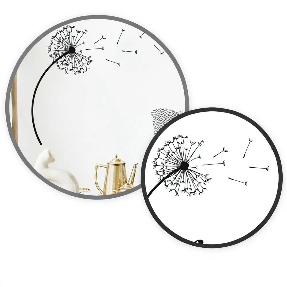 Removable Dandelion Wall Decal Just Breathe Inspirational Quote Sticker Modern Home Decoration For Nursery Study Room