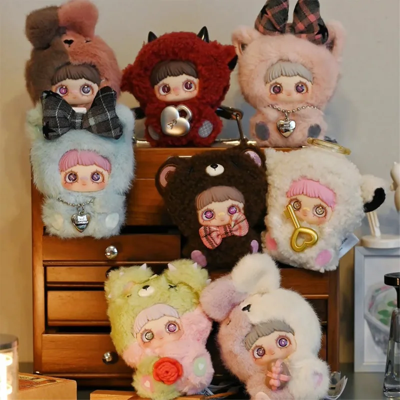 

Коллекционная плюшевая игрушка-брелок MayMei Lover Series Blind Box: милая мультяшная кукла для декора рабочего стола, для модных фанатов