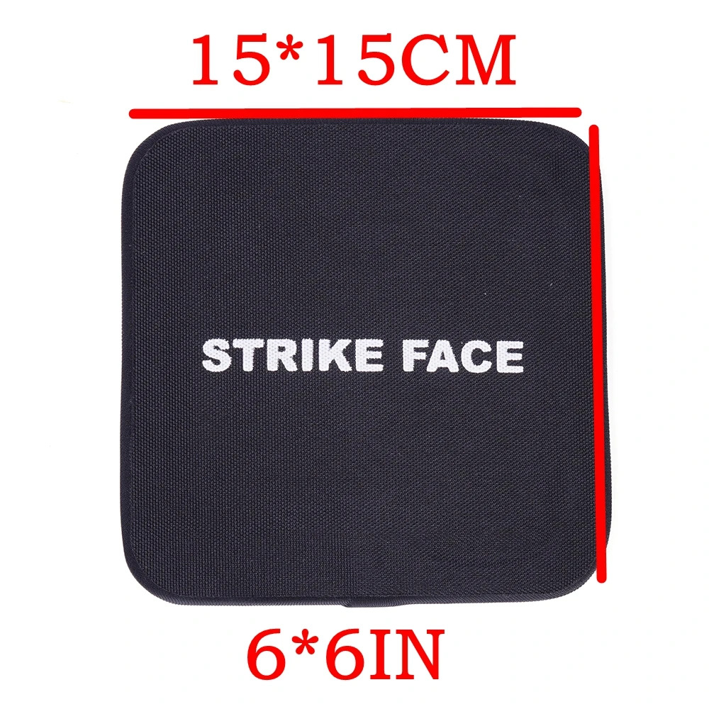 1 قطعة لوحة جانبية عالية المستوى مضادة للرصاص 6X6 أو 6x8 أكسيد الألومينا و UHMWPE لوحة الباليستية لوحة درع الخصر ضد AK #4