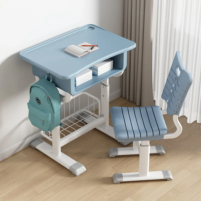 Children's Study Table, Primary and Secondary School Students' Homework Desk, Household Writing Table, Children's and Girls' Sim