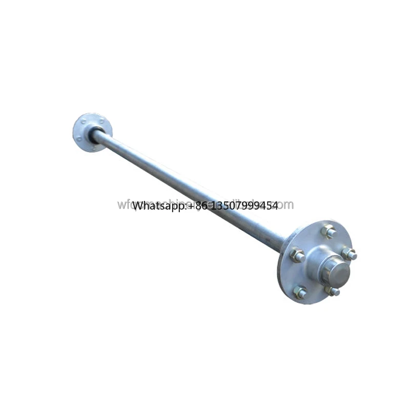 

Hot Sale Unbrake Axle with Hub 2000 Kgs