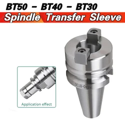 Bt50 To Bt40 Spindle Transfer Sleeve BT50-BT40 BT40-BT30 NC Tool Shank Bt50 Transfer Sleeve Uncalibrated Spindle