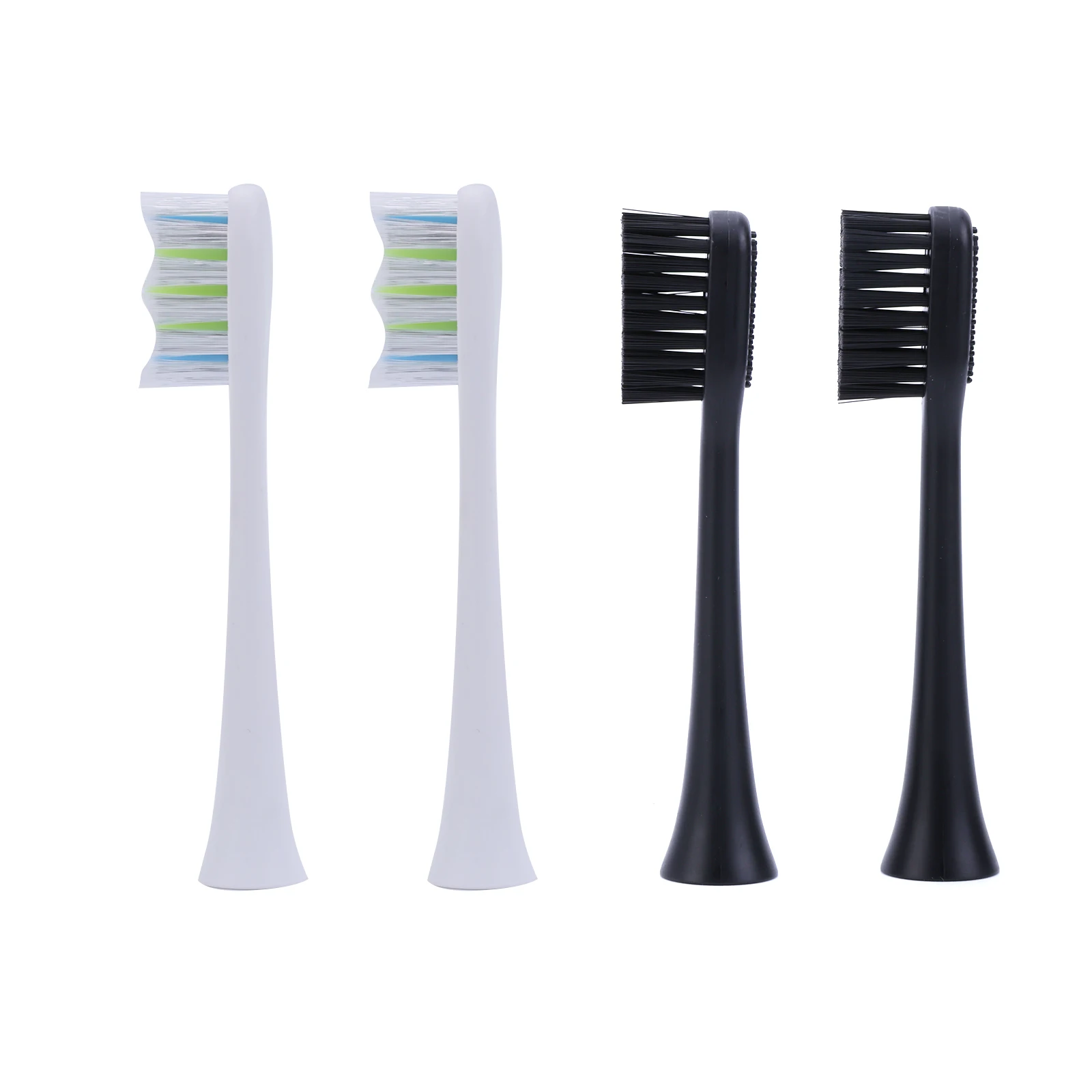 성인용 브러시 헤드 4개가 포함된 전동 칫솔 5가지 모드 2분 스마트 타이머가 포함된 충전식 전동 칫솔