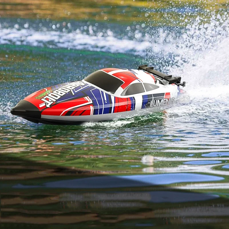 

Радиоуправляемый катер VolantexRC 2.4G, 50 км/ч, высокоскоростной, водонепроницаемый, с бесщеточным двигателем, профессиональный скоростной катер с подсветкой, игрушка-водный транспорт