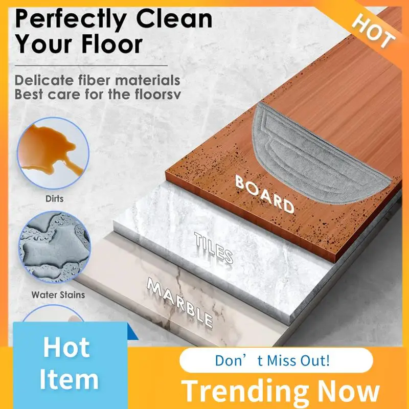

10PCS Replacement Mop Cloth For Roborock S8 Maxv Ultra/G20S/S8pro Maxv Robot Vacuum Microfiber Mopping Cloth Accessories