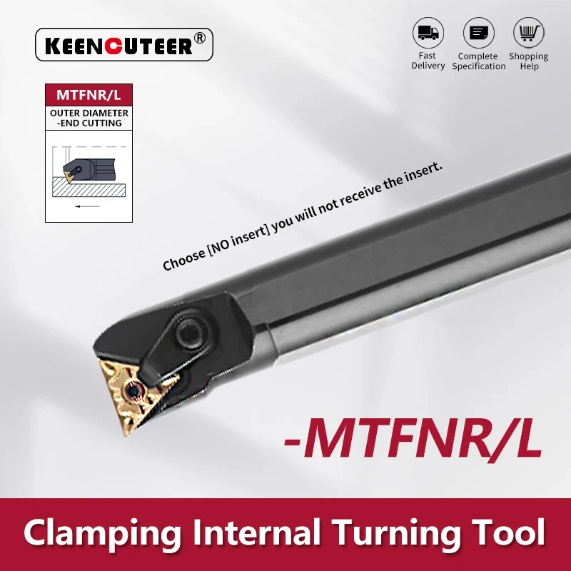 S16Q-MTFNR S18Q-MTFNR S20R-MTFNR S32T-MTFNR 내부 선삭 공구 -MTFNR/L 선반 바 터닝 홀더 CNC 절삭 공구 커터 바
