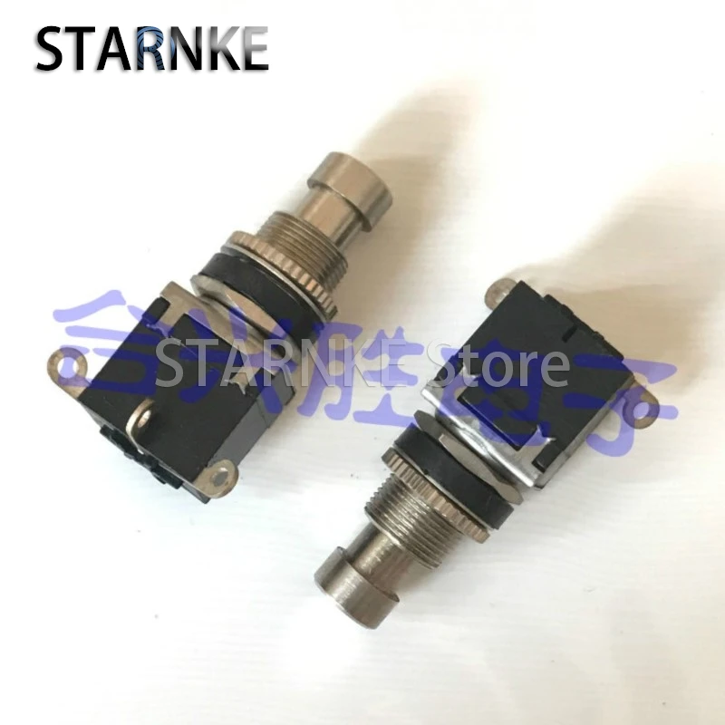 1PCS High Quality Sewing Machine Foot Pedal Switch 3 pin cylindrical Press Switching Reset Switch