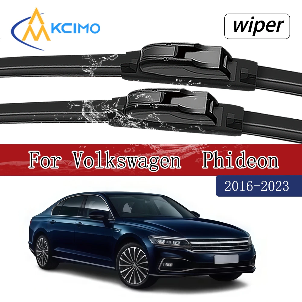 

Streak-Free Performance Windshield Wipers For Volkswagen Phideon 3E 2016-2023 Front Wiper Blades Direct Fit Quiet Easy Install