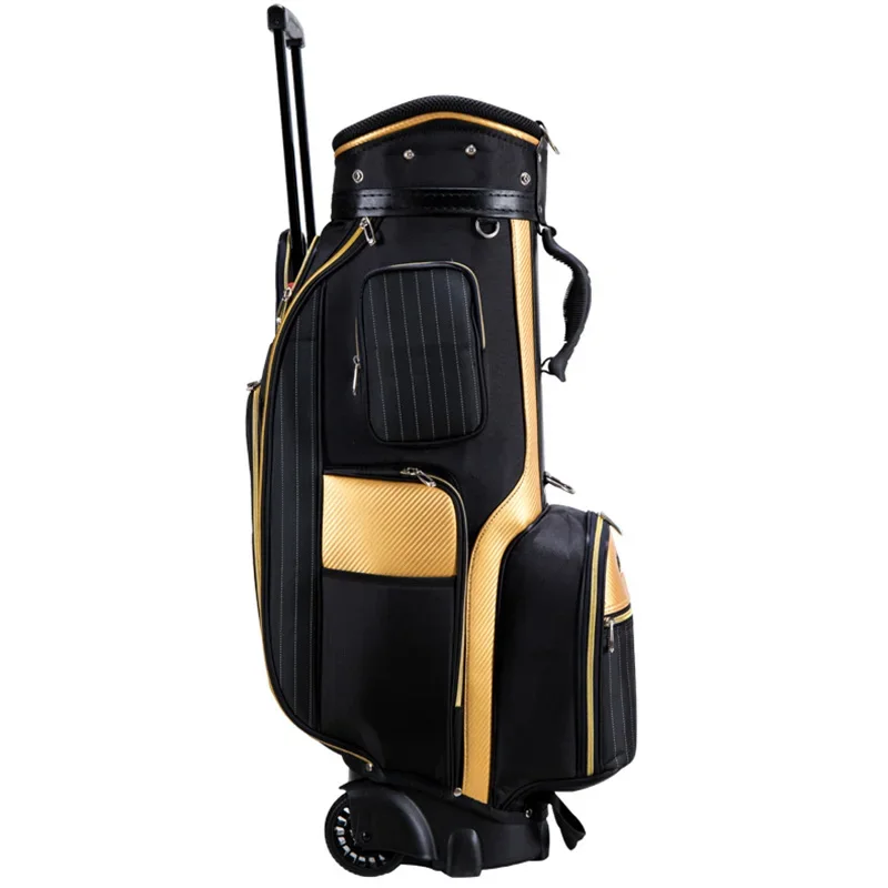 

Top Quality Brand Waterproof Leather Stand Golf Bag