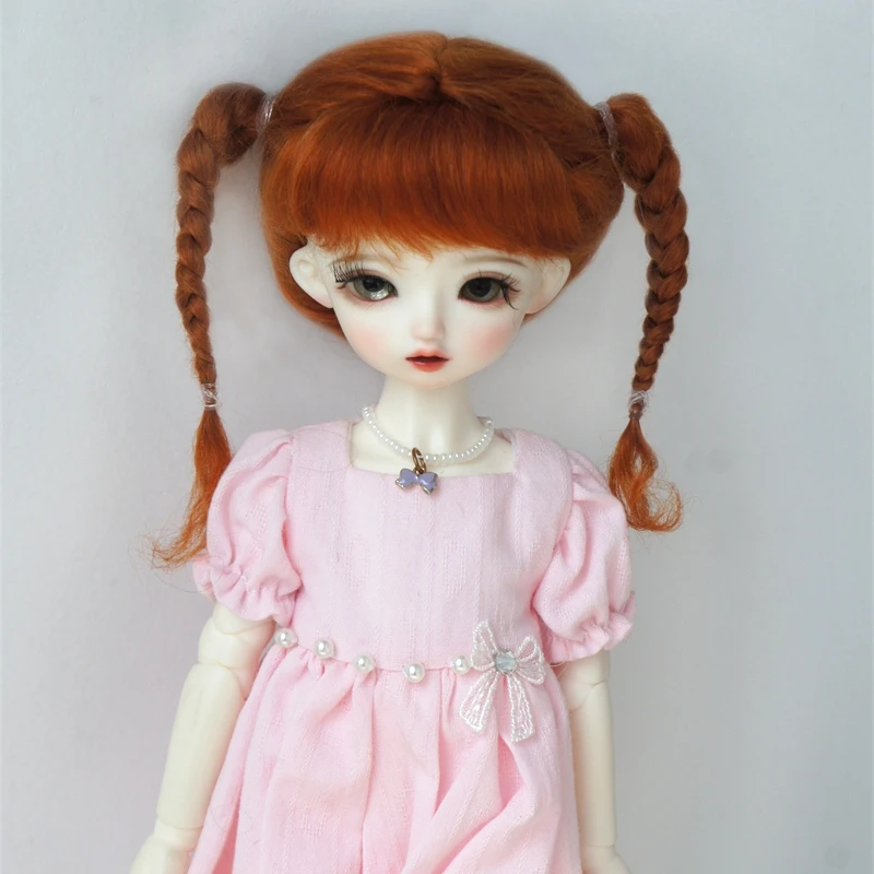 

Full Sizes Charactor Doll Hair JD551 Pip Long Braids Mohair BJD Doll Wigs