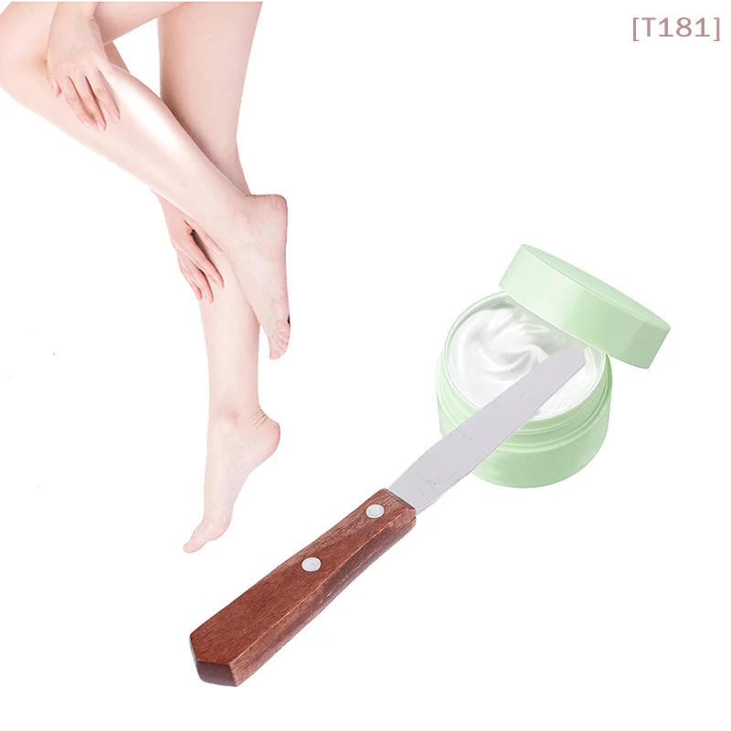 [E] 1X Waxing Spatula Stainless Spatulas Mixing Knife Applicator Hair Removal Tool