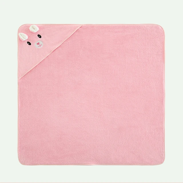 A Soft, Absorbent Baby Bath Towel with Cartoon Design, Thin Summer Style, Newborn Bath Towel, a Must-Have for Babies. 3