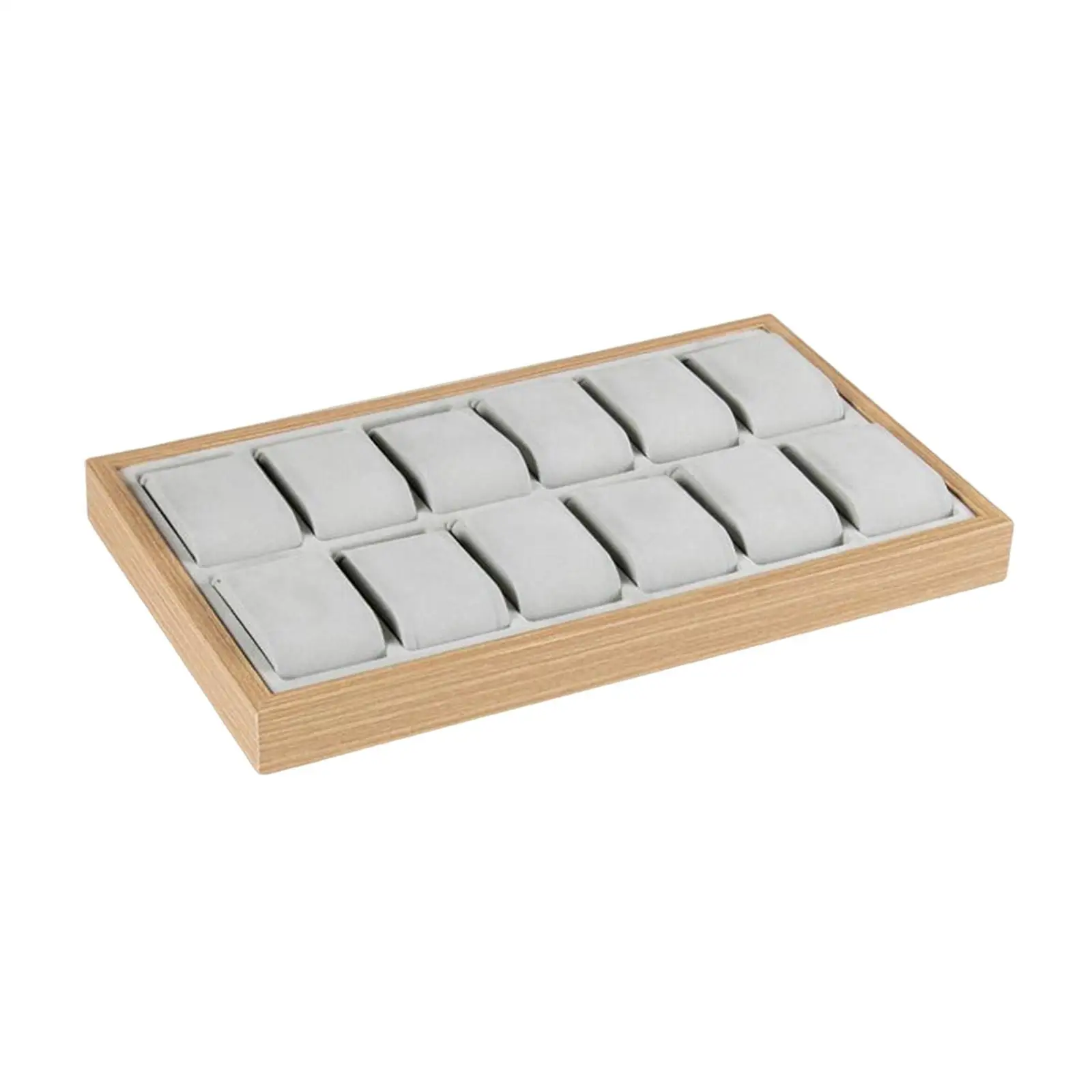 

Watch Display Tray Showcase Storage Case Display Box for Countertop Shop Man