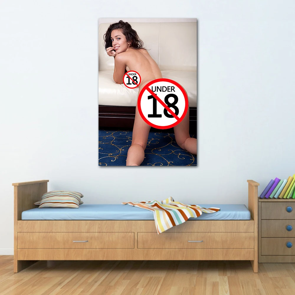 Sexy Naked Girl Modern Paintings HD Picture Posters and Prints Canvas Wall Art For Home Room Decor