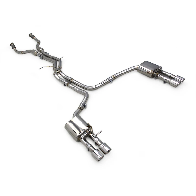 

Catback Exhaust For Audi A6/A7 C7/C8 3.0T 2012-2023 Performance Sport Stainless Steel Pipes Valvetronic Muffler Exhaust System