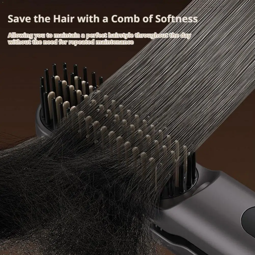 

Professional Hair Straightener Quick Heated Electric Constant Temperature Comb Hair Comb Personal Care Hairstyle Brush