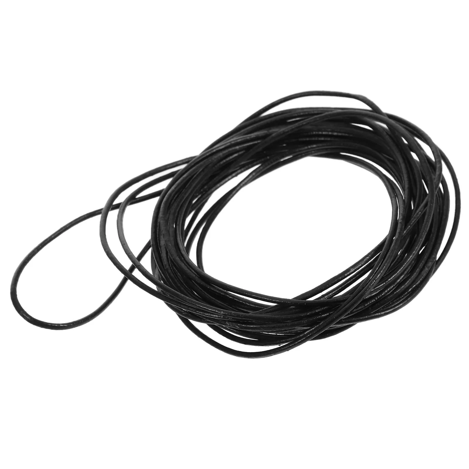 

1 Roll 5 Yards 1.5Mm Cowhide Cord For Jewelry Craft Rope Diy Beading Bracelet Necklace Making Soft Durable String Strip