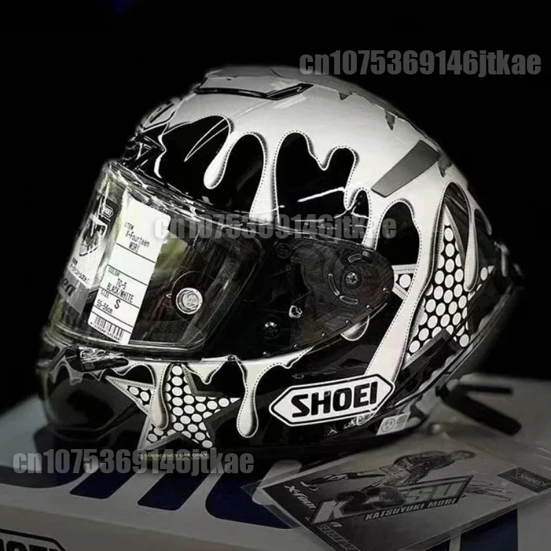 Motorcycle Full Face Helmet SHOEI X-14 Helmet X-SPIRIT III X-Fourteen MORI TC-5 Helmet Solid X-14 Sports Racing Helmet