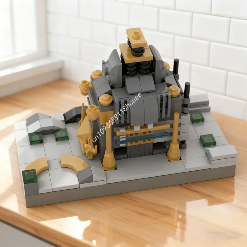 232pcs MOC Terminal Conclave Cathedral 1 Model Building Blocks Construction DIY Idea Education Festival Gifts Toy Birthday