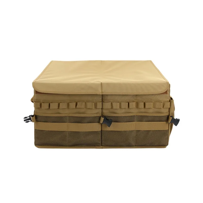 Thickened Foldable Organizer Box Multi-use Container for Camping Tent Canopy Gear