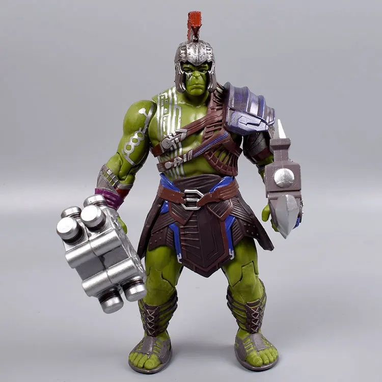 Фигурка Thor 3 God Of Thunder, шарнирный гладиатор, зеленый Голиф, Халк, доспехи, Коллекционная игрушечная модель, часть дисплея
