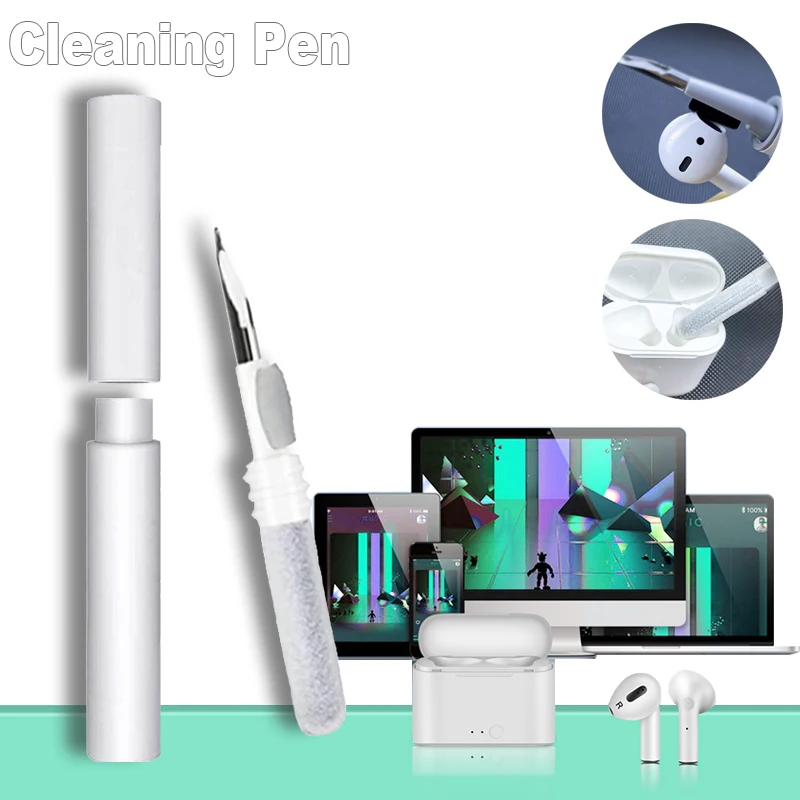 Bluetooth Earphones Cleaning Pen for Airpods Pro 3 2 1 Cleaner Kit Brush For Wireless Headphones Charging Case Cleaning Tools image 5