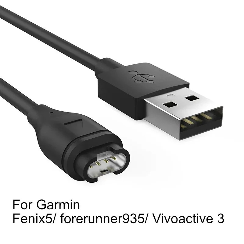 

USB-кабель для зарядки Type-C для Garmin Fenix 8/7/7S/7X/6/6S/6X/5/5S/5X, Forerunner 165 245 255 265 645 955 965, Vivoactive 5, Venu