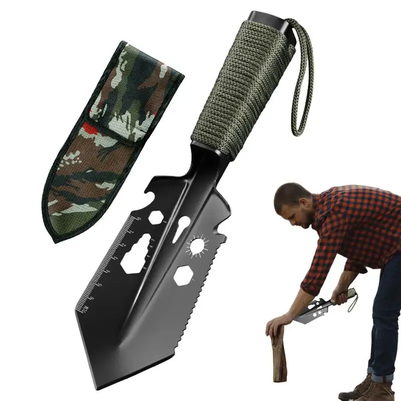 

Camping Hand Trowel 9-in-1 Survival Shovel For Digging Shovels For Digging Survival Multitool Survival Tool Survival Multitool