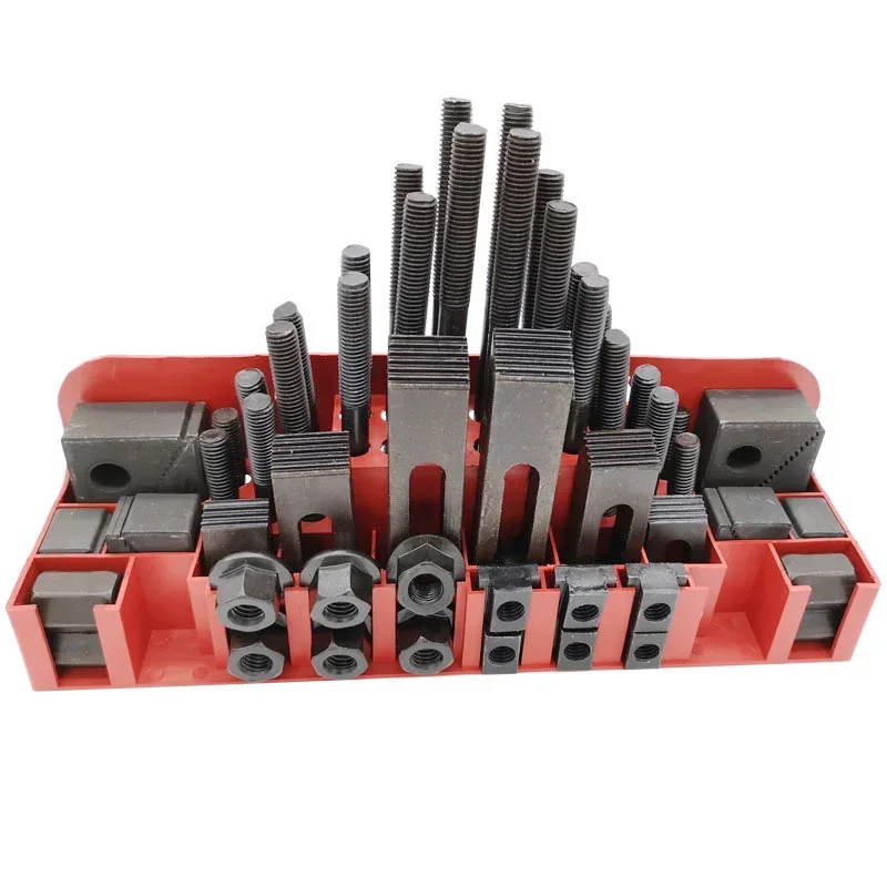 58pcs Milling Machine Clamping Set Tools Mill Clamp Kit Vice M12