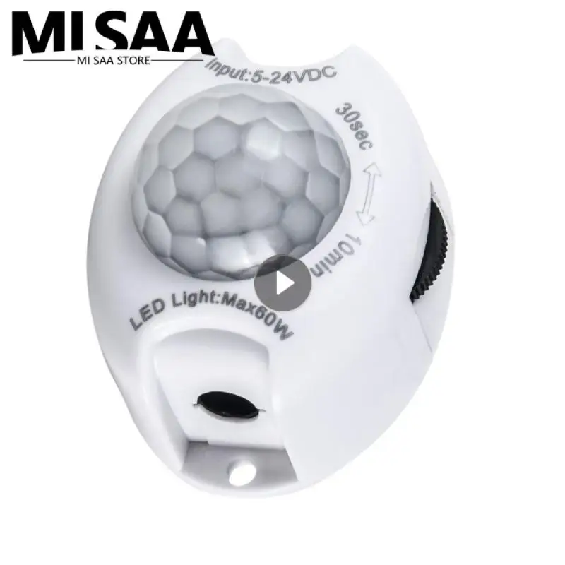 12V Motion Sensor Light Switch Human Body Activated Timer Automatic Movement Detector ON OFF LED Strip Light PIR Motion Sensor