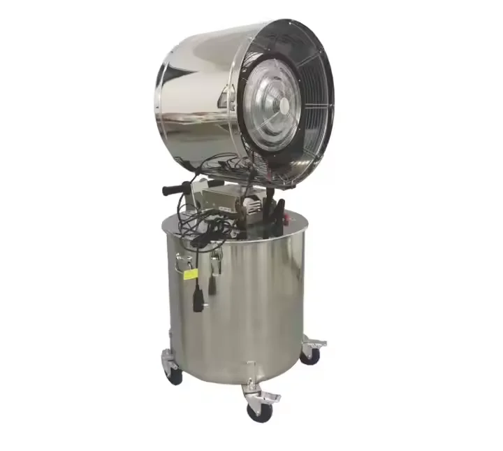 

xsh 60L Industrial Outdoor Water Cooling Mist Fan Portable Misting Fan Heavy Duty Outdoor Hydromist Fan