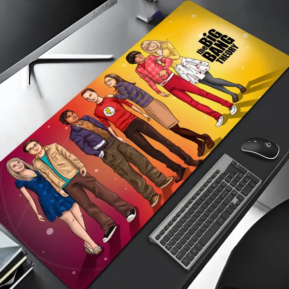 The Big Bang Theory TBBT Mouse Pad Cartoon Lockedge Large Gaming Pad Computer Gamer Keyboard Mat Desk Mousepad PC Desk Pad