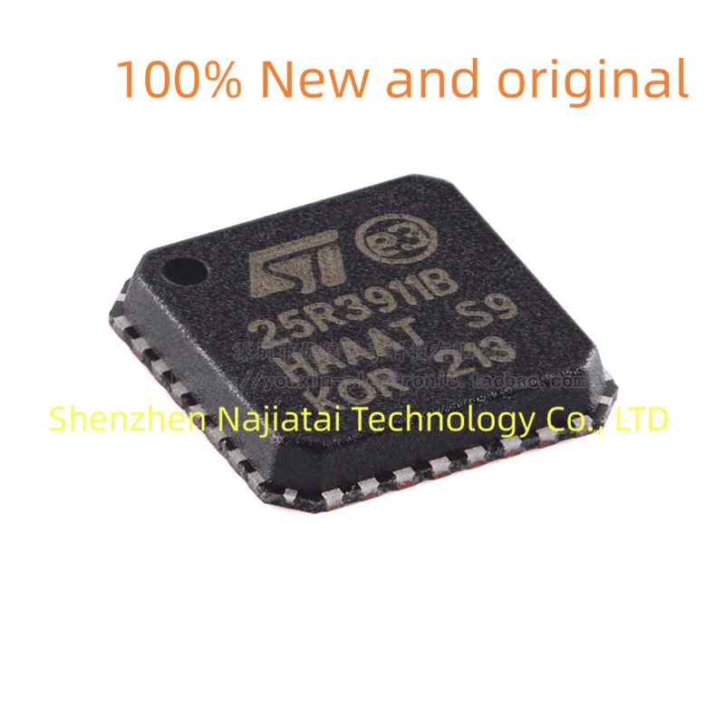 

10 шт./партия, 100% Новые оригинальные фотовспышки ST25R3911B QFN32 IC Chip