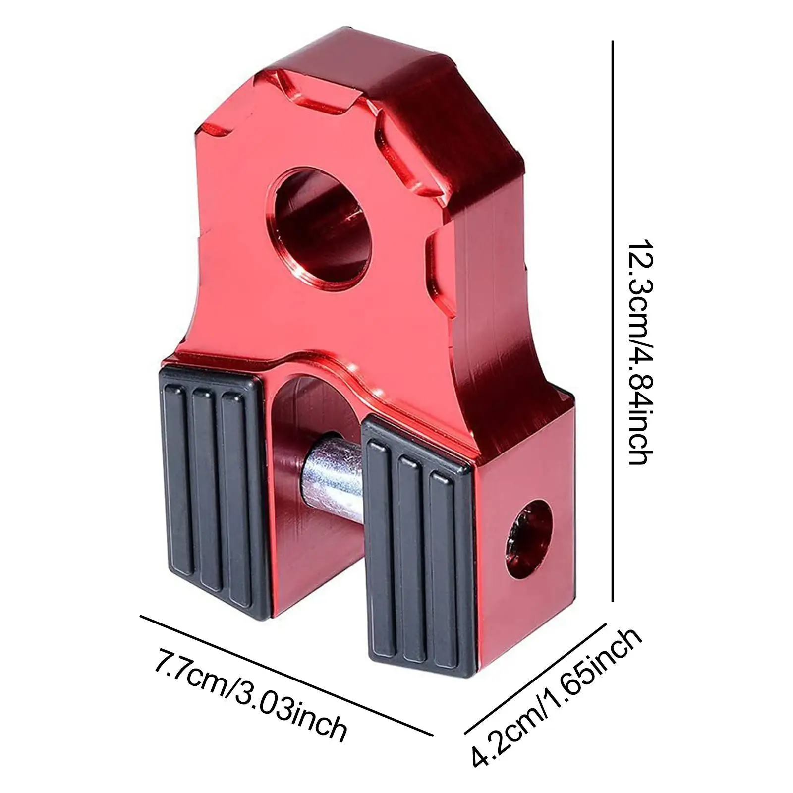 Generic ونش تكبل جبل موصل، سحب هوك موصل سحب هوك، جبل وصلة مقطورة مسطحة للشاحنات SUV،