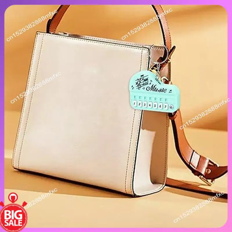 

Big Deal Keychains For Electronic Keyboard, Instrument Keychains Pocket Size Micro-Type Piano Toy Keychain Bag Charm Key Chain