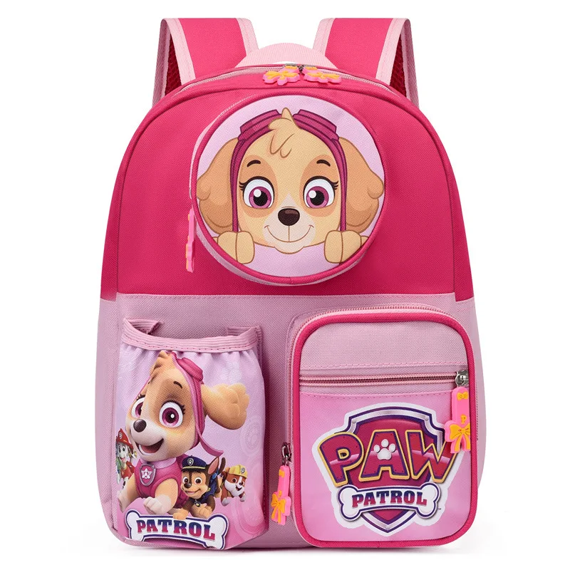 Paw Patrol Backpacks Cartoon School Bag Backpack Kindergarten Waterproof Big Capacity Shoolbag Print for Kids