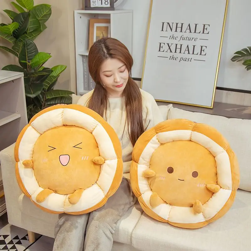 40cm Cartoon Tatami Cushion Japanese style lazy sitting cushion Bay window Bedroom Home use Butt round sear cushion