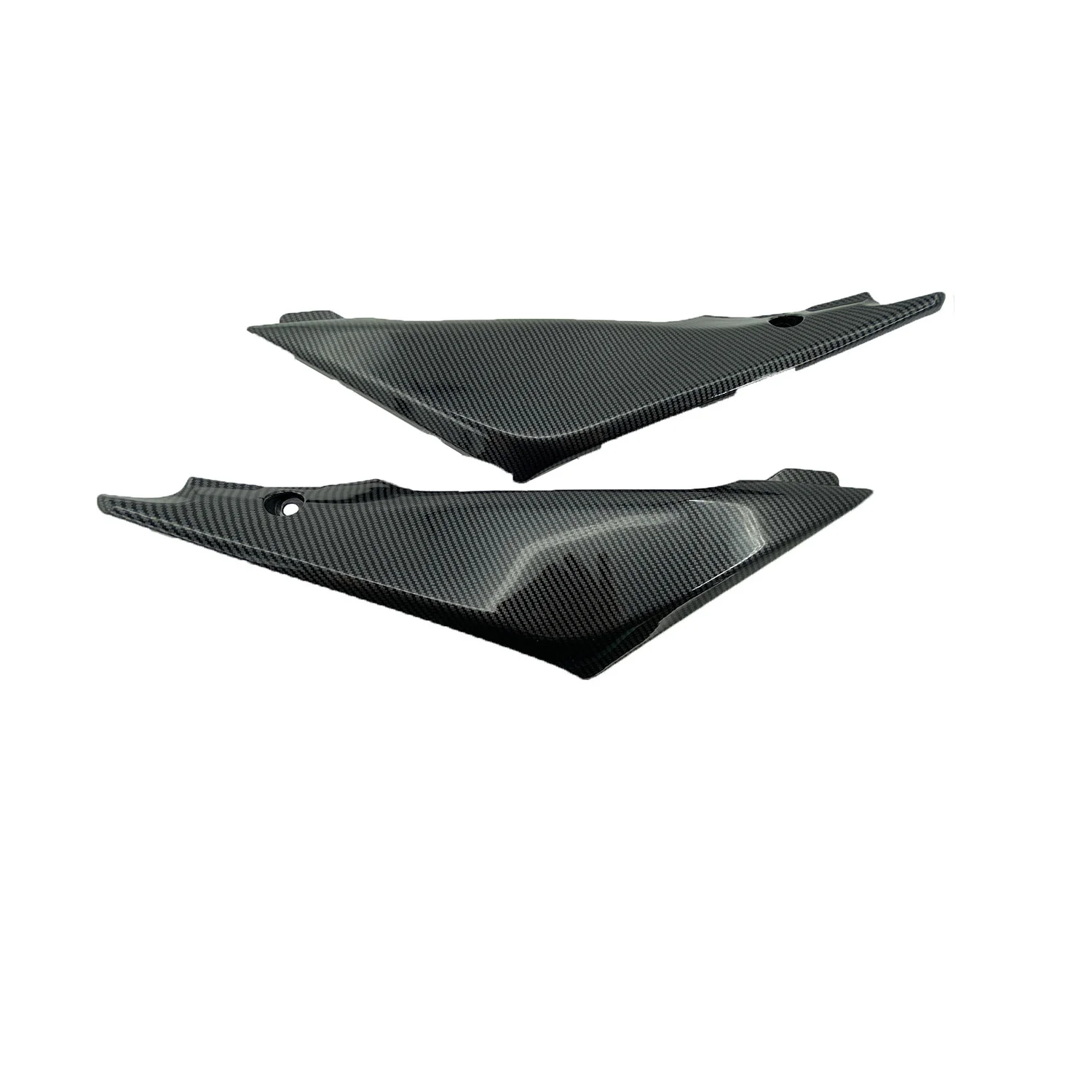 

Carbon Fiber Painting Gas Tank Side Trim Cover Panel Fairing Cowl For Suzuki GSXR1000 2005-2006 K5