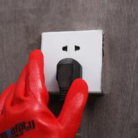 Withstanding Voltage 400V/500V Electrical Insulating Gloves Oil Proof Touch Screen Anti-Electricity Gloves Safety Nitrile