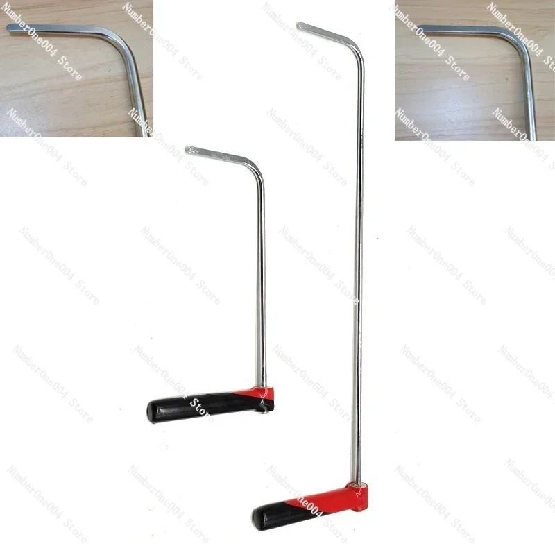 Car Dent Repair Tool Rotatable Handle Hook Door Edge Interlayer Repair Top Bar Accessories Pit Dent