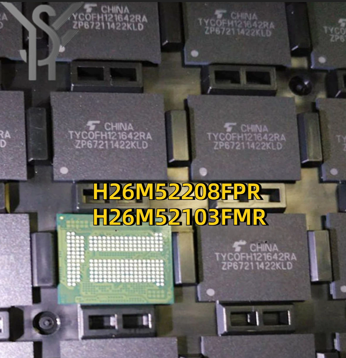 (1piece)100% New H26M52103FMR H26M52208FPR BGA