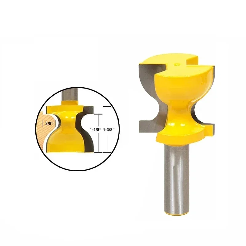 

1pc 12mm 1/2" Window Sill Door Pull Router Bit C3 Carbide Tipped Edge End Mill Chair Stool Milling Cutters