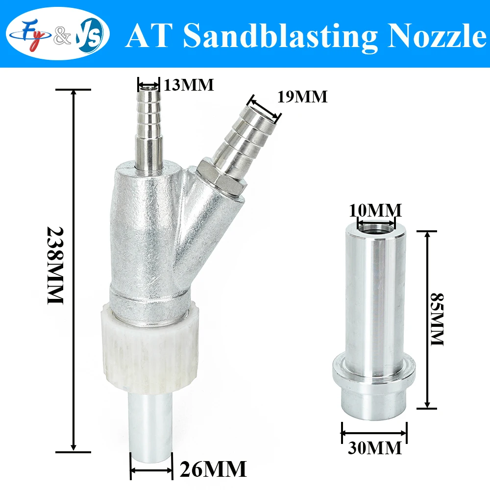 High Quality Wholesale Boron Carbide Nozzle Wet Dry Vapor Sandblasting for Manual Automatic Industrial Machine Accessories