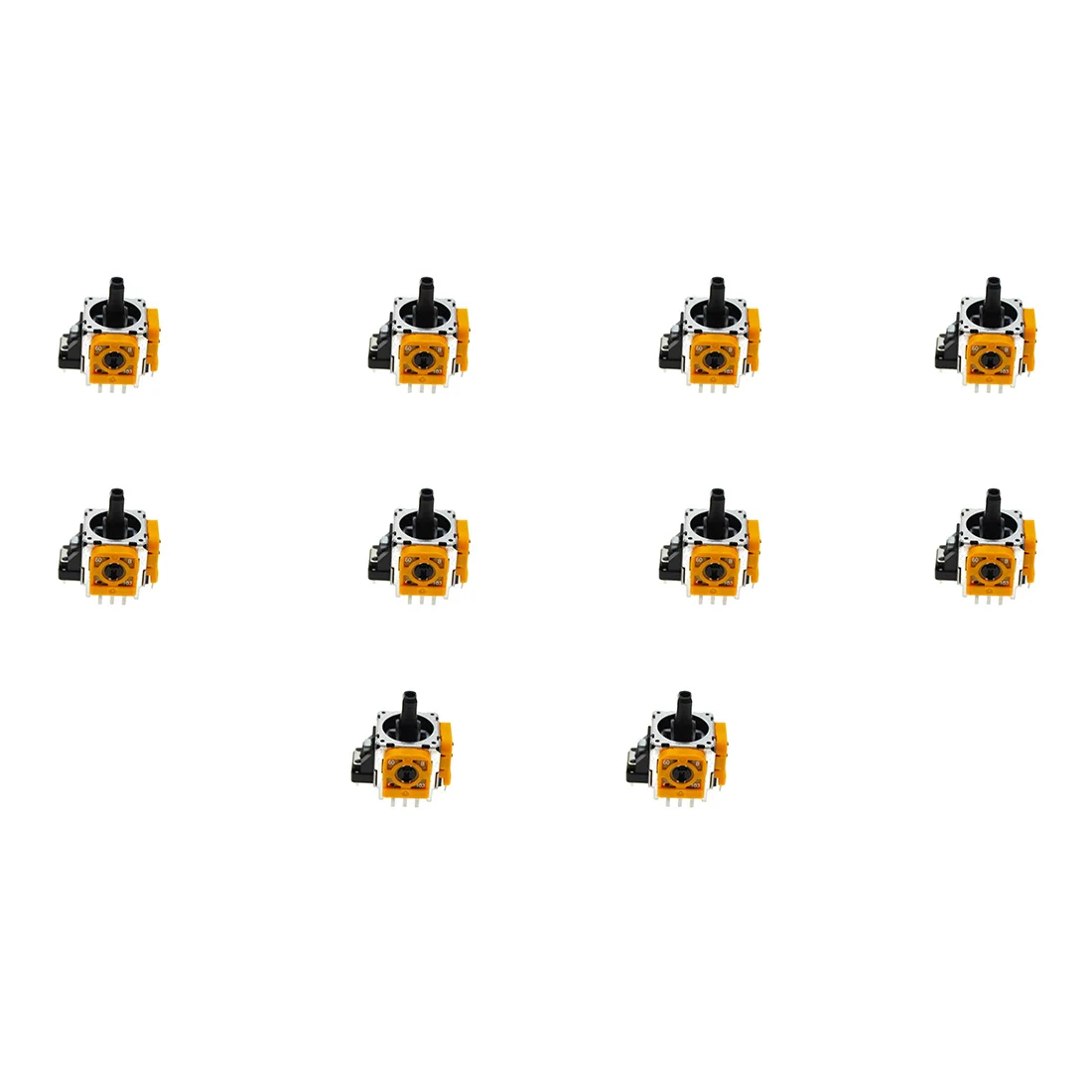 10Pcs 3D Analog Joystick Rocker Sticker Controller Thumbstick Module sostituzione del gioco per Sony PlayStation 4 PS4 Pro